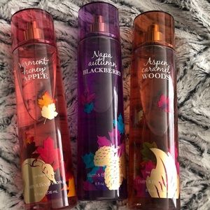 Bath & Body Works Fall Autumn Scent Set